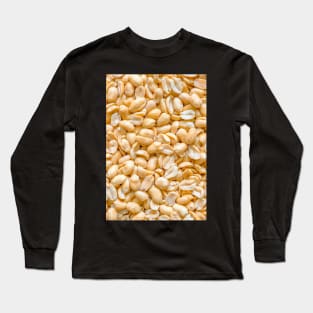 Salted Peanuts Snack Food Photography Long Sleeve T-Shirt